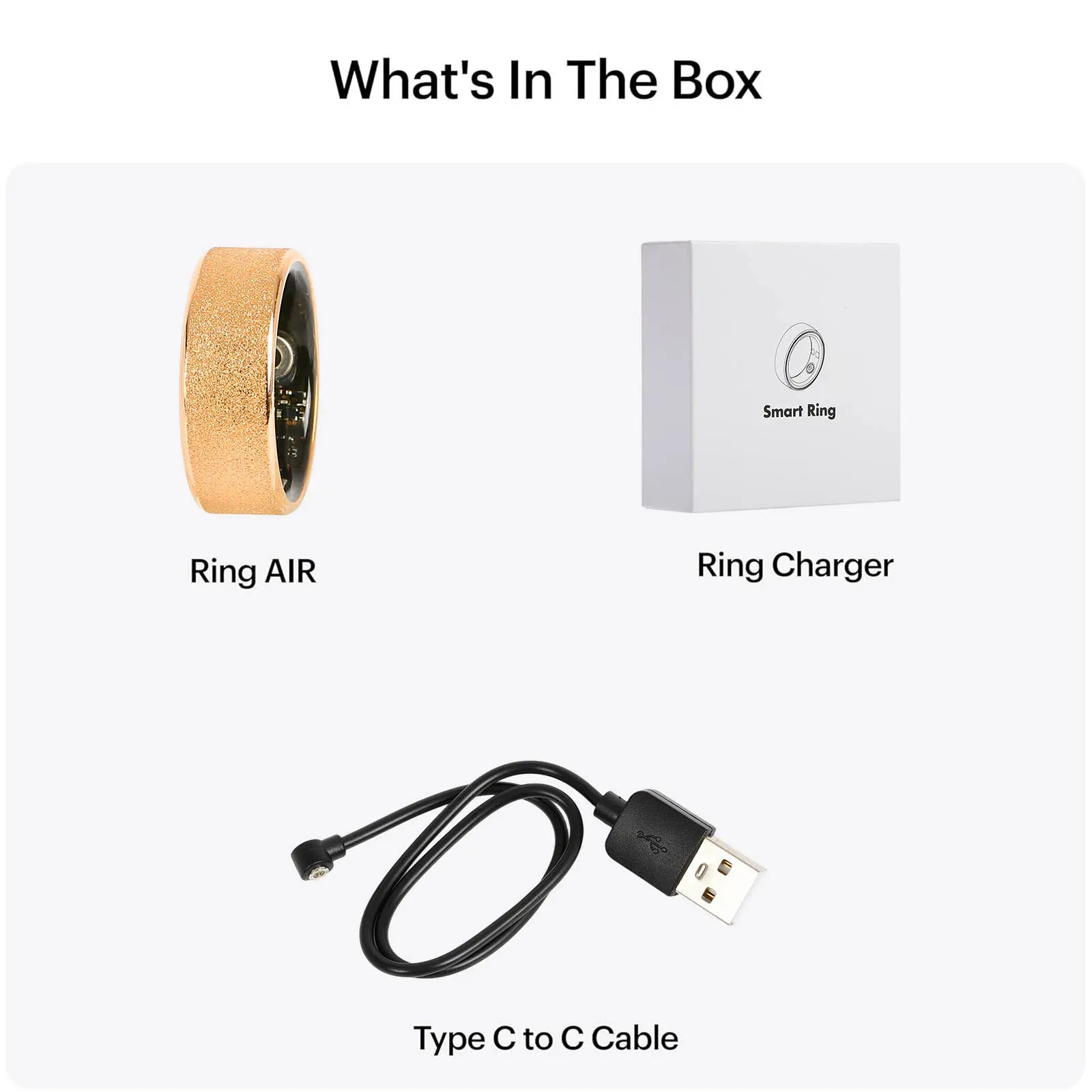 Ringconn,Smart Health Ring,Smart Fitness Monitoring Health Ring with Advanced Health Tracking and Activity Monitoring Features,Ai-Powered Smart Detection Ringcompatible with Android and Ios Wearable Smartwatch Tracker