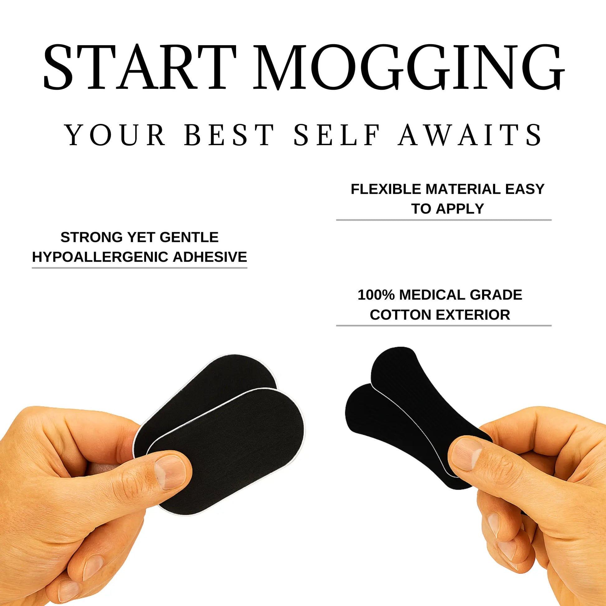 Mog Strips, One Month Supply, for Sleep, Exercise, Mouth Tape, Nose Tape, Strips, Long Lasting Adhesive, Yoga, Gym, Comfort Comfort Skincare Comfort Skincare Outdoor Sport
