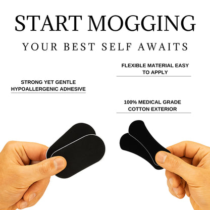 Mog Strips, One Month Supply, for Sleep, Exercise, Mouth Tape, Nose Tape, Strips, Long Lasting Adhesive, Yoga, Gym, Comfort Comfort Skincare Comfort Skincare Outdoor Sport