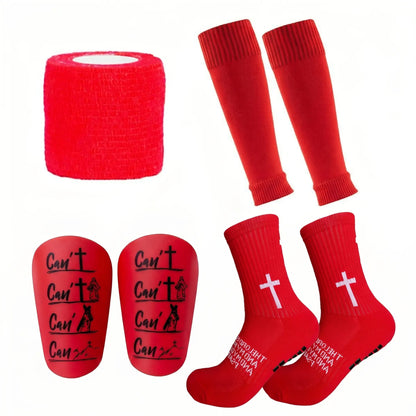 Football set / Gripsocks,shinpads,...